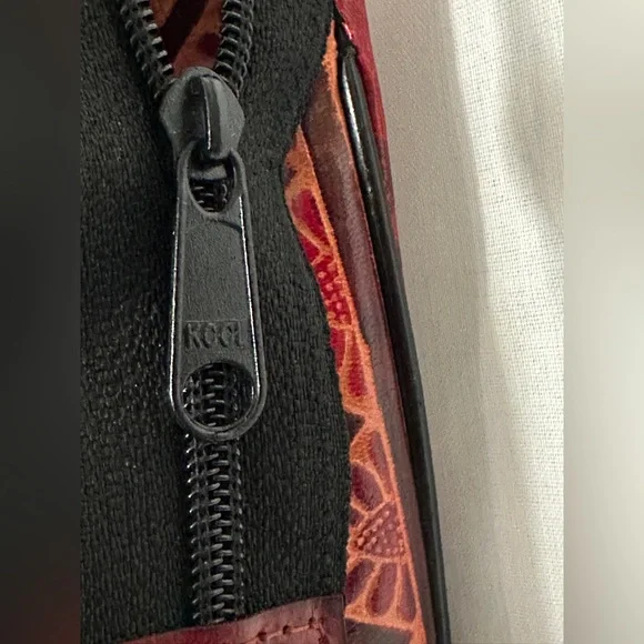 Small leather Shantiniketan Women's Purse Bag Handicraft - Picture 4 of 4